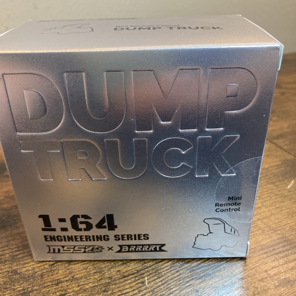 MSS x BRRRRT 1:64 Scale RC Mini Dump Truck Engineering Series Construction Vehic - Picture 3 of 6